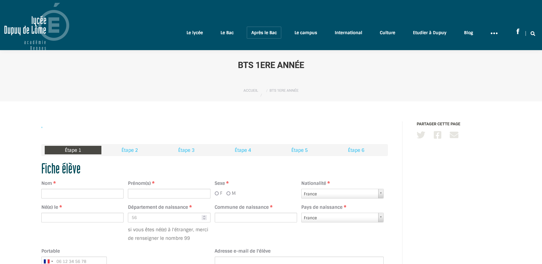 Lycée Dupuy de Lôme