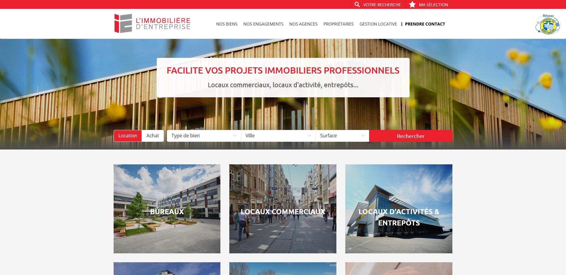 L’immobilière d’Entreprises