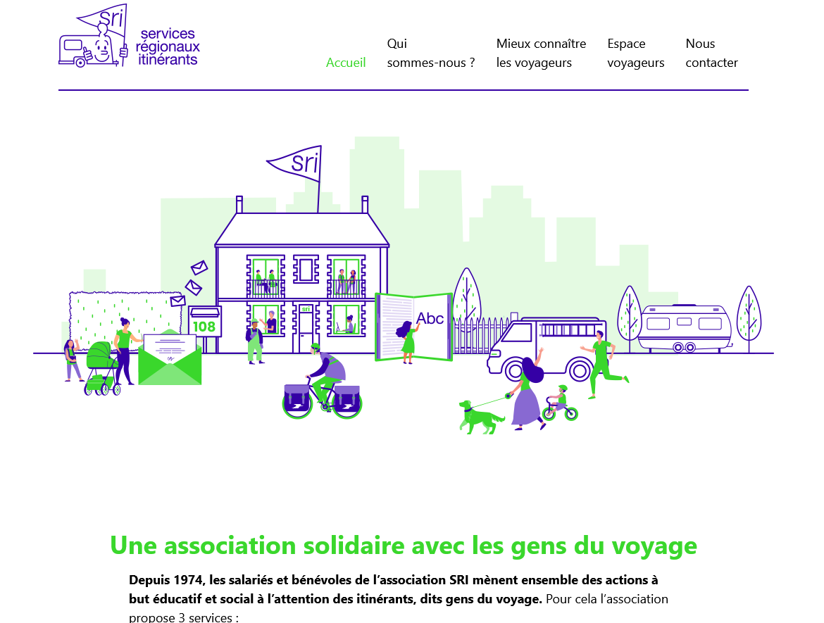 Création du site Internet de l’association SRI 44