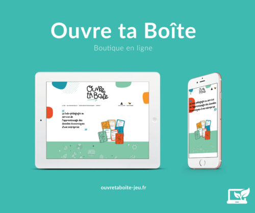 Création de la boutique en ligne « Ouvre ta boîte »